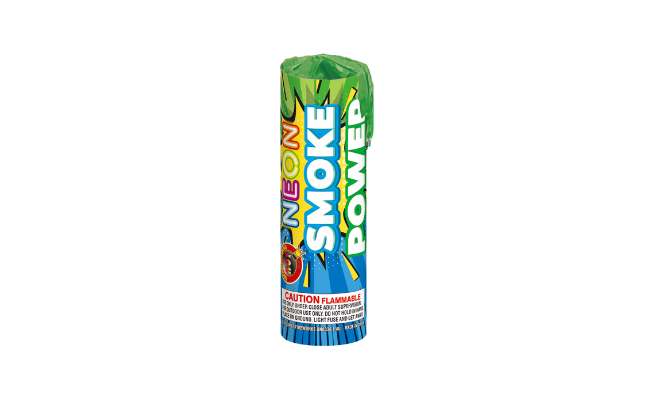 Neon Smoke Power - Blue and Green